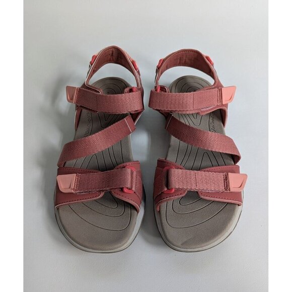 Easy Spirit Shoes - Easy Spirit Pink Adjustable Women's Sandals Size 8.5